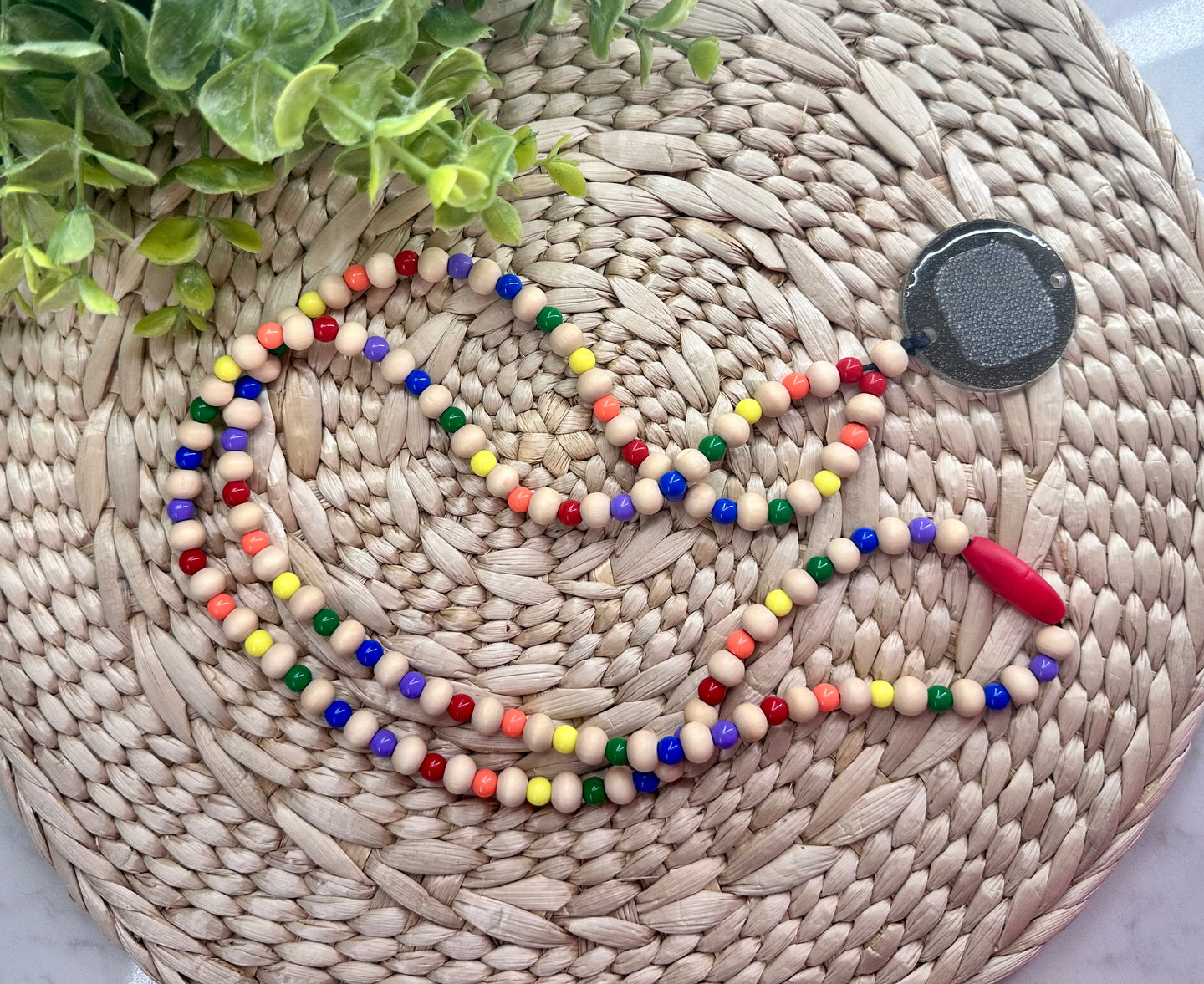 Beaded Lanyards to use with Interchangeable Toppers